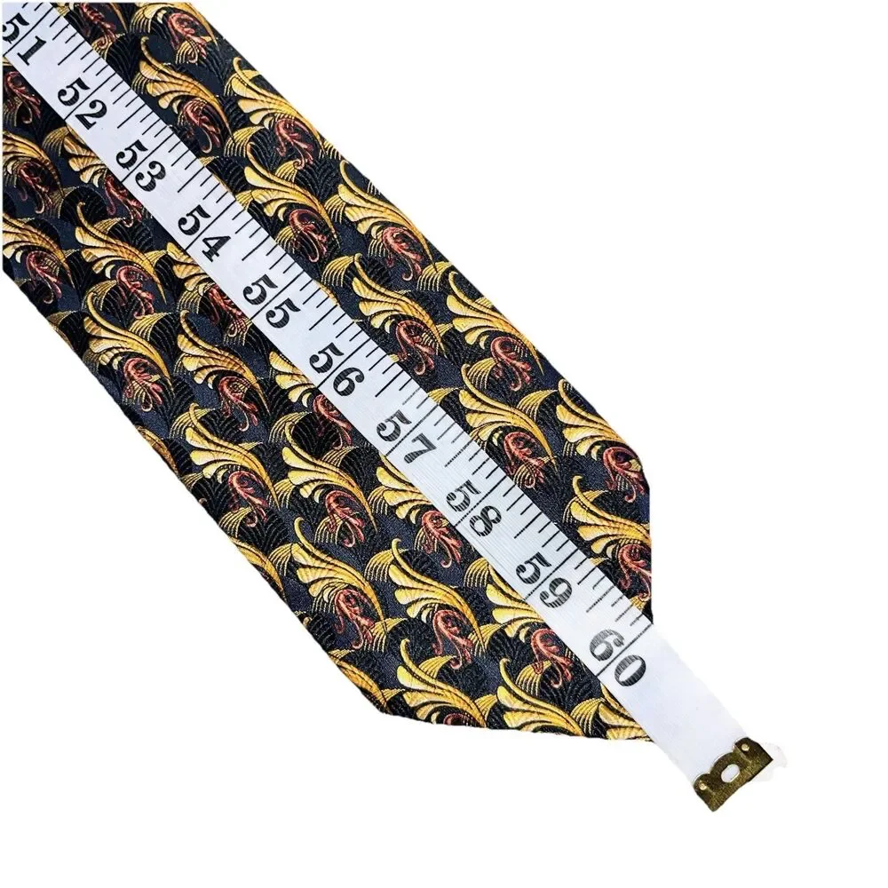 Robert Talbott Tie Seven Fold 14/40 Limited Edition Hand Sewn Woven Italian Silk